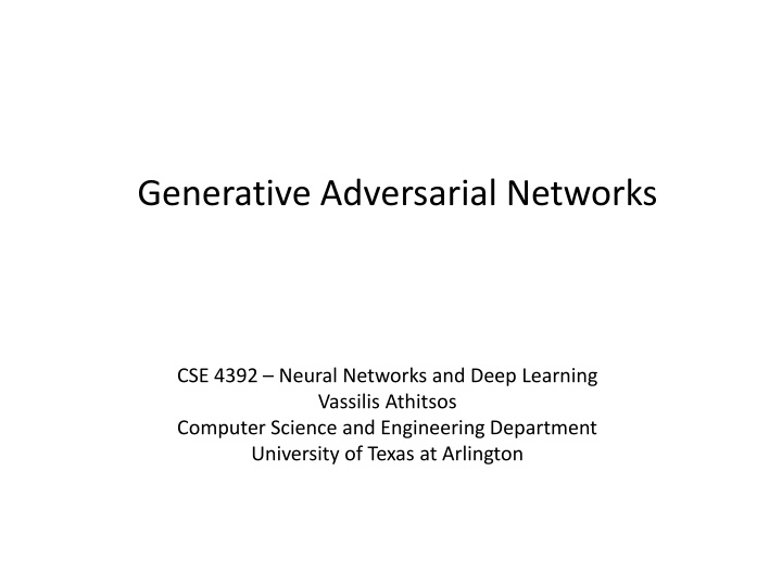 Generative Adversarial Networks