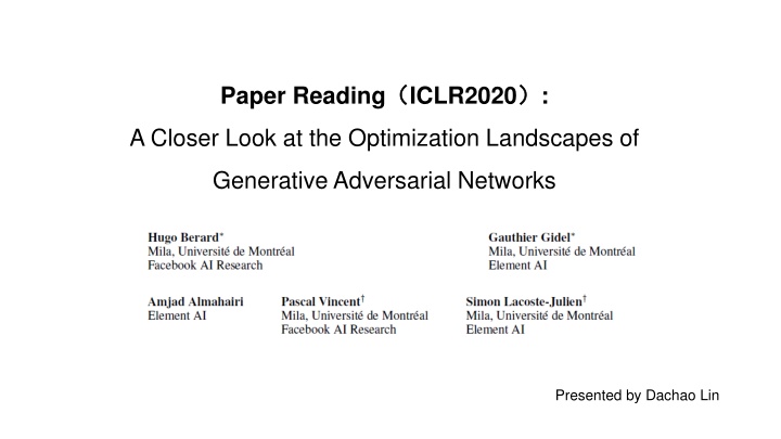 Paper Reading