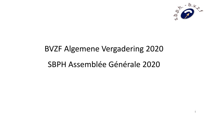BVZF Algemene Vergadering 2020