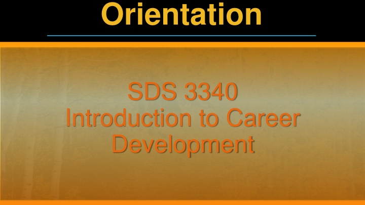 Introduction to Career Development Myths and Expectations