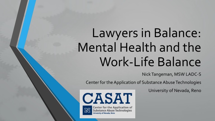 Lawyers in Balance: Mental Health Challenges and Vicarious Trauma