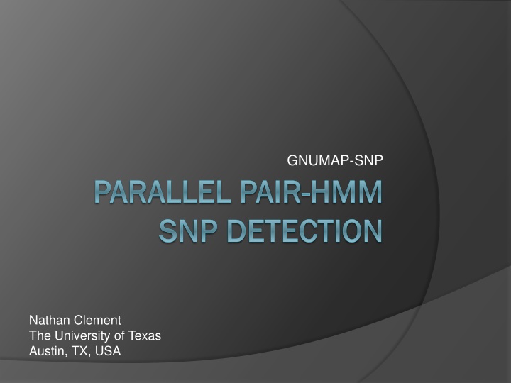 Mutation Detection and Pair-HMM Analysis