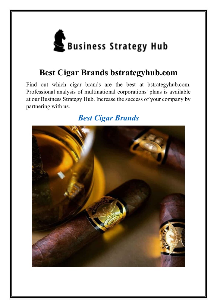 best cigar brands bstrategyhub com n.w