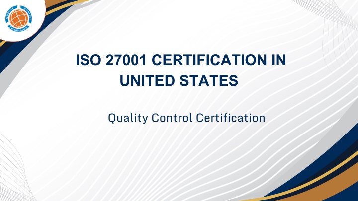 iso 27001 certification in united states n.w