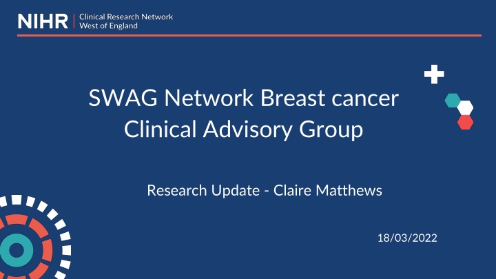 Breast Cancer Studies Research Update