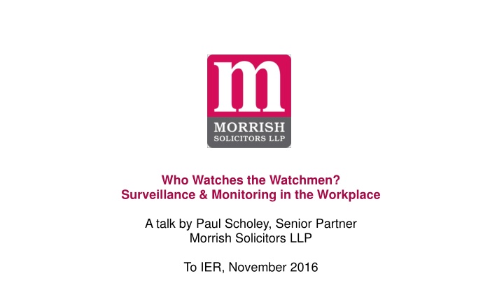 Who Watches the Watchmen?