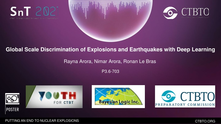 Global Scale Discrimination of Explosions and Earthquakes with Deep Learning