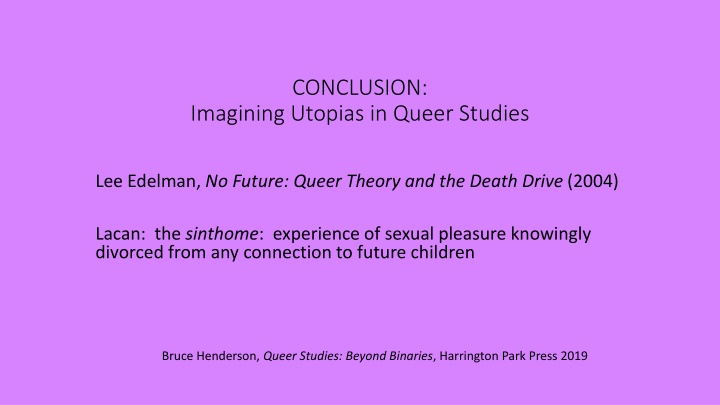 Diverse Visions of Queer Utopias