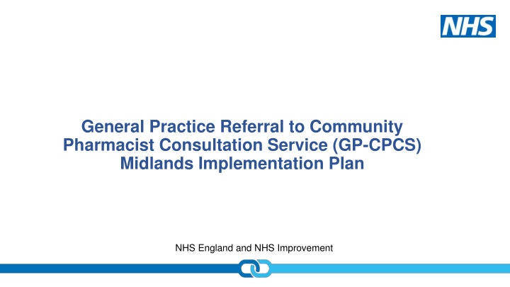 General Practice Referral to Community Pharmacist Consultation Service