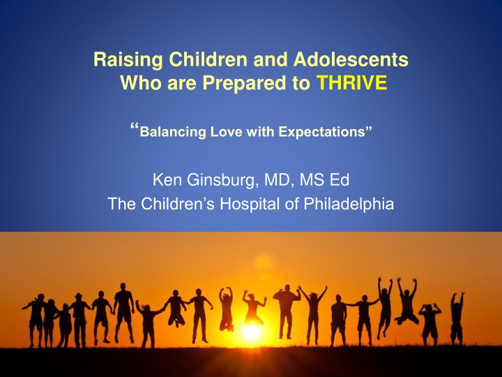 Raising Children for Resilience