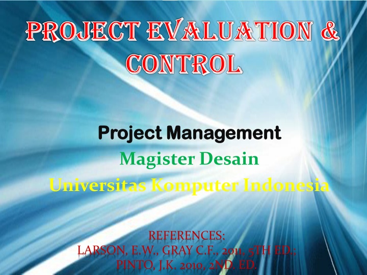 Project Evaluation & control