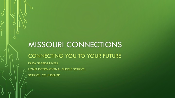 MISSOURI CONNECTIONS