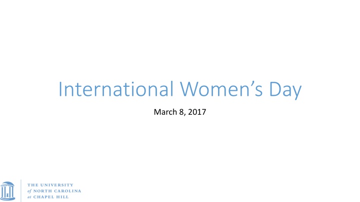 International Women’s Day