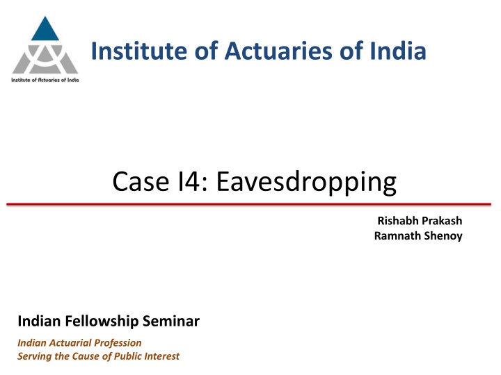 Professional Integrity in Actuarial Practice