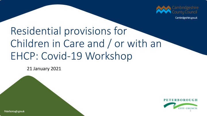 Covid-19 Situation Overview and Definitions Workshop