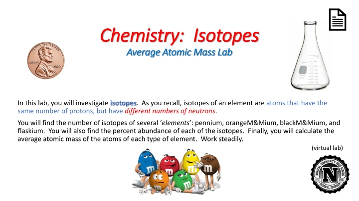 Chemistry:  Isotopes Chemistry:  Isotopes
