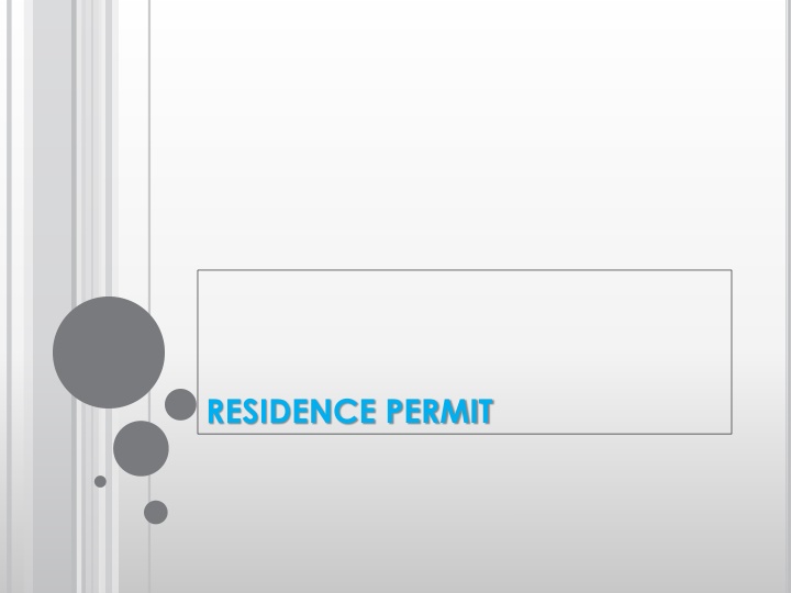 RESIDENCE PERMIT