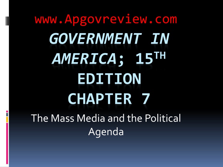 The Role of Mass Media in Shaping Political Discourse