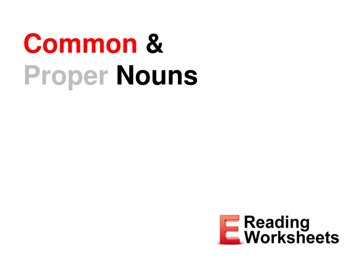 Mastering Common and Proper Nouns