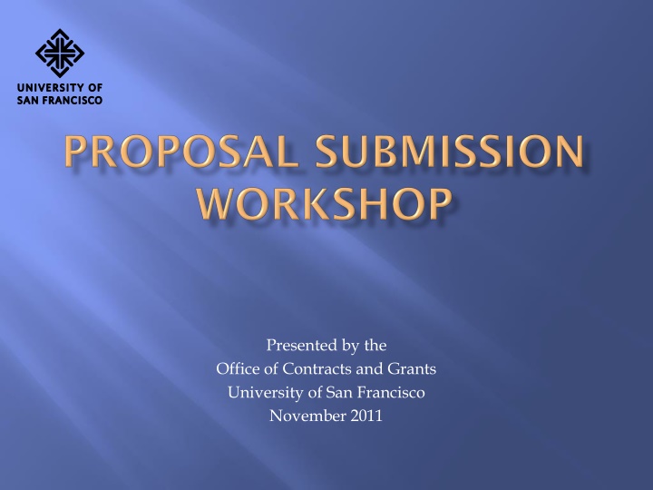 Office of Contracts and Grants: USF Process Overview