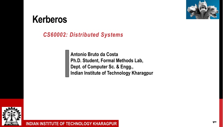 Origins and Use of Kerberos in Distributed Systems