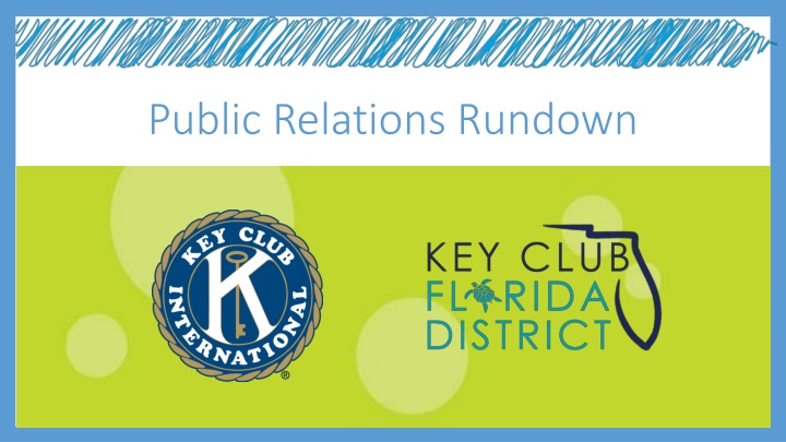 Public Relations Rundown
