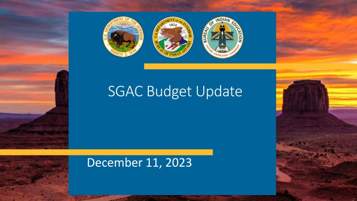 SGAC Budget Update