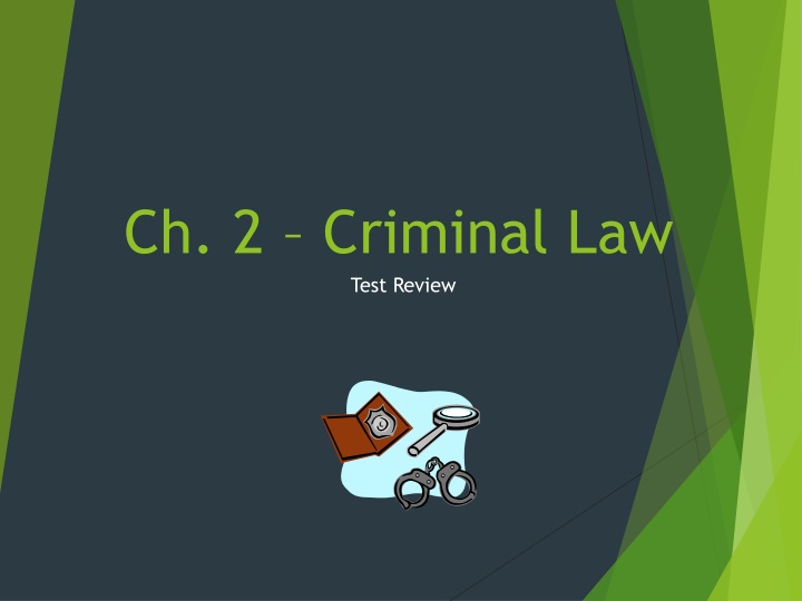 Overview of Criminal Law: Elements, Classifications, and Punishments