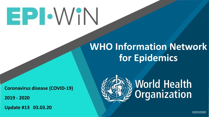 WHO Epidemic Update: COVID-19 Cases and Insights