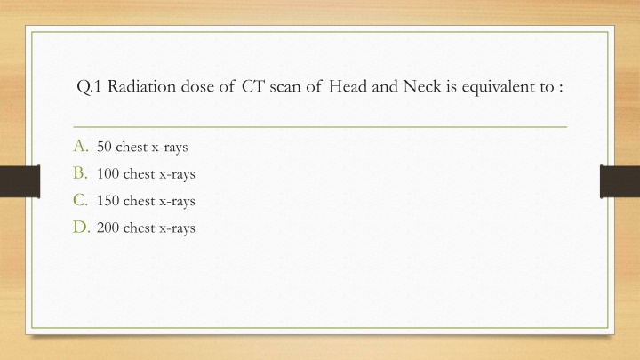 Dental Imaging Assessment and Radiation Adverse Effects