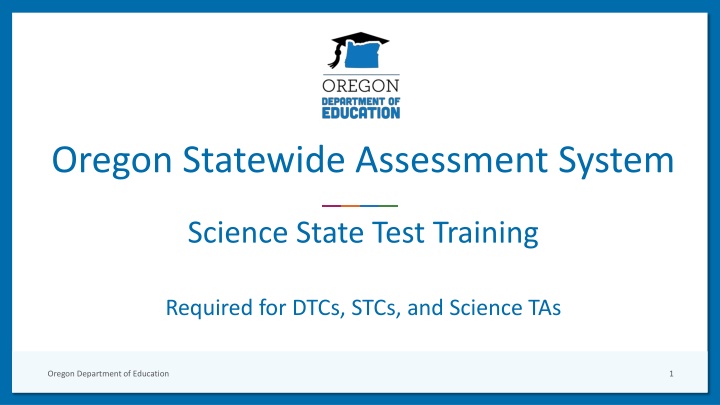 Oregon Statewide Assessment System