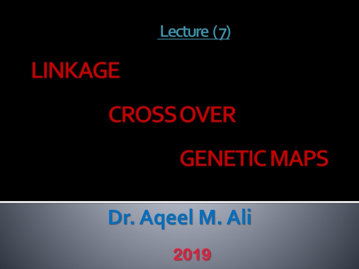 Hereditary Units and Gene Linkage