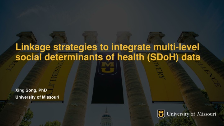 Integrating Multi-Level Social Determinants of Health Data