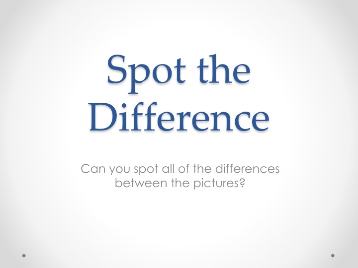 Spot the Difference Challenge - Can You Find Them All?
