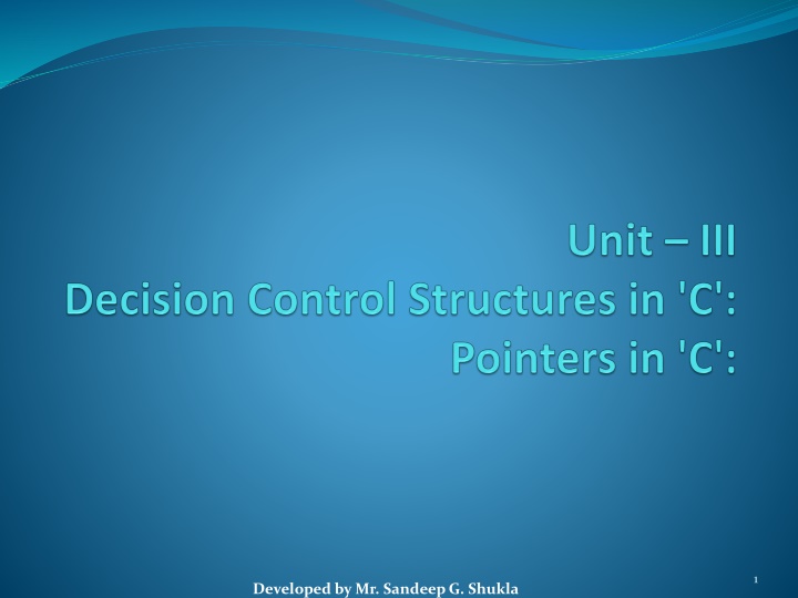 Control Statements in C Programming