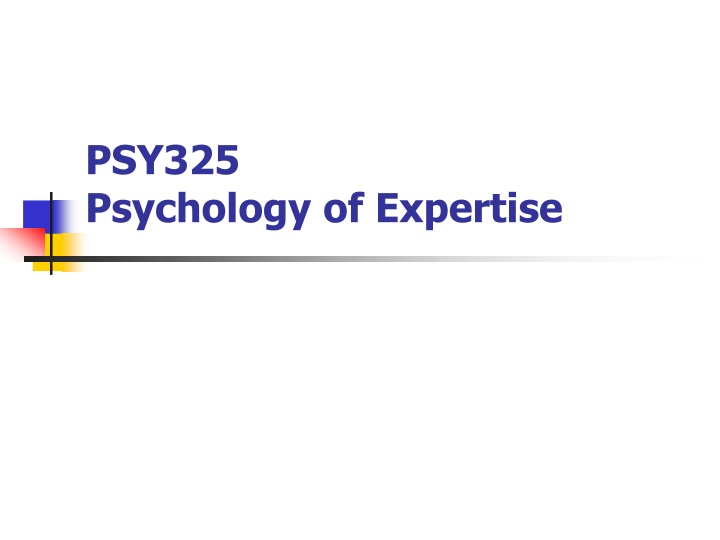 Psychology of Expertise: Understanding Experts
