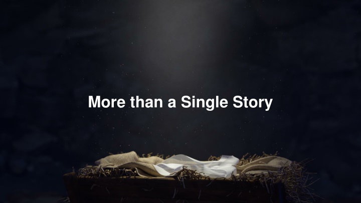 More than a Single Story