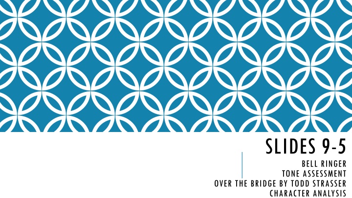 Character Analysis in Over the Bridge: Unveiling Complexities