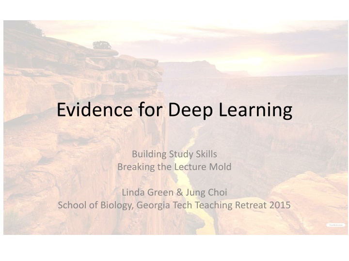 Evidence for Deep Learning