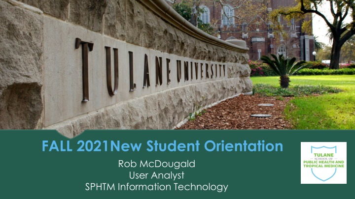 FALL 2021New Student Orientation