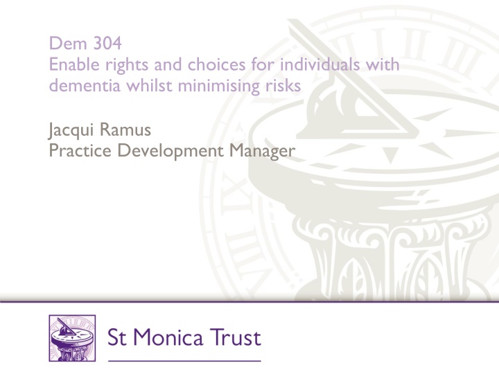 Empowering Dementia Individuals: Rights and Choices