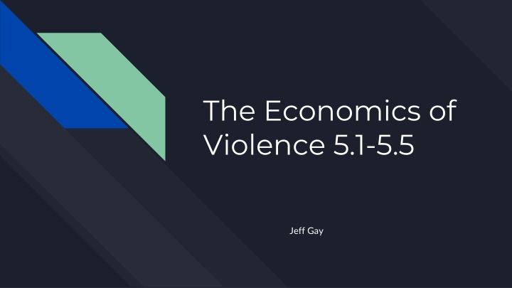 The Economics of Violence: Trade and Exploitation in History