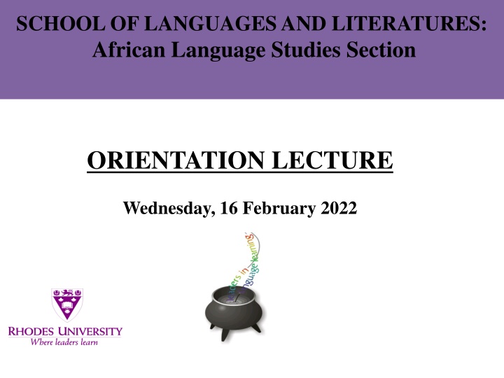 African Language Studies at University: Objectives, Careers, and Courses
