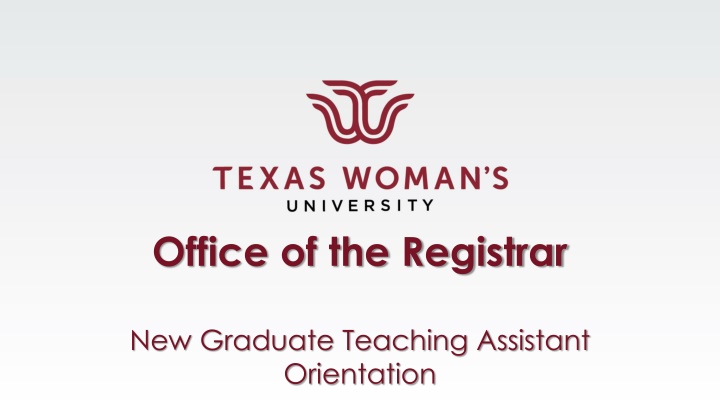 Office of the Registrar