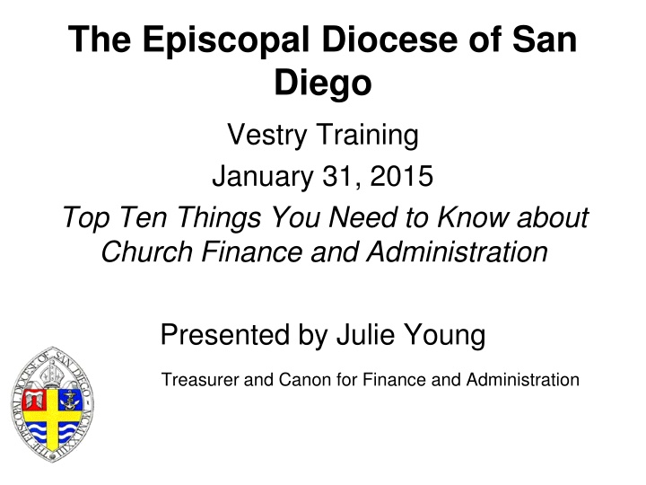 The Episcopal Diocese of San  Diego