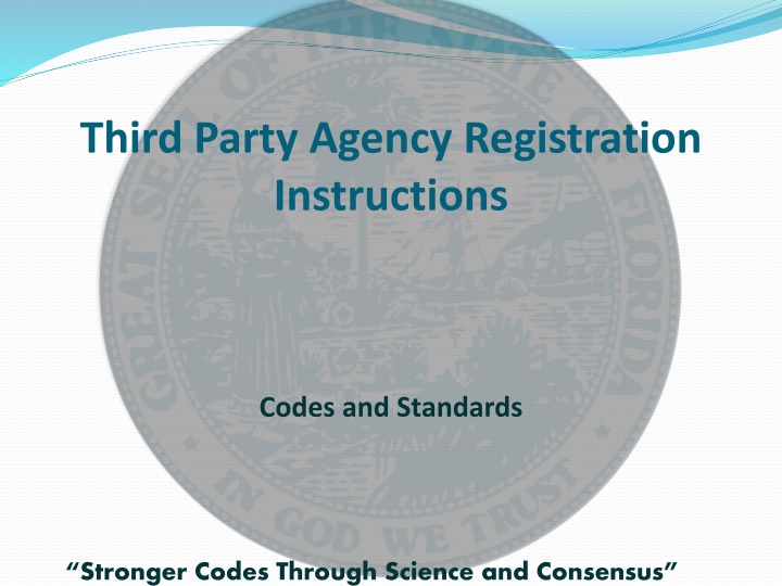 Third Party Agency Registration  Instructions