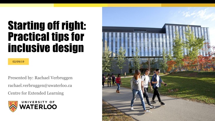 Practical Tips for Inclusive Design