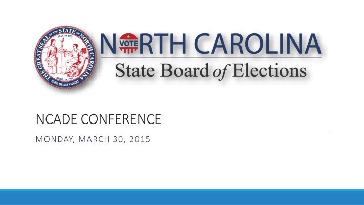 NCADE CONFERENCE