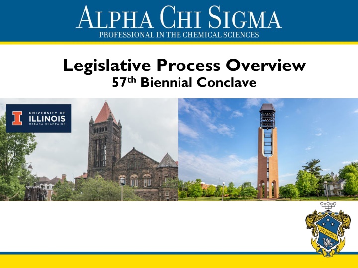 Legislative Process Overview