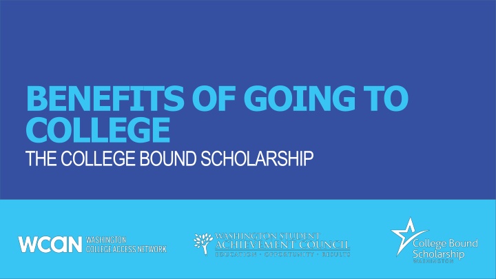 Benefits of Going to College: Scholarships, Income, and Job Opportunities